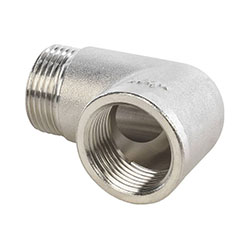 Угольник НВ 3/4' никелированный STOUT