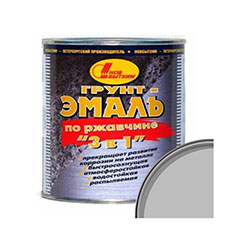 Грунт-эмаль 3в1 Серый RAL7040 2,7 л НОВБЫТХИМ