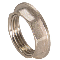 Контргайка 1/2' с упором никелированная BFN-007-201 Aquadeel