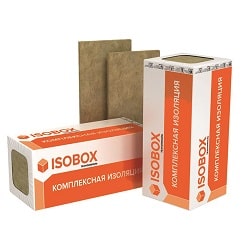 Утеплитель изобокс экстралайт технониколь 1200х600х100 мм 6 пл 4,32 м2 плот 34 кг м3