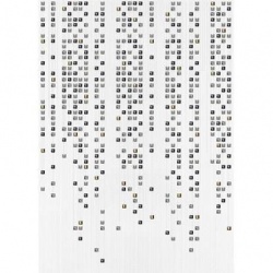 Плитка настенная "Дождь 2" 400х250х8 мм Светлая