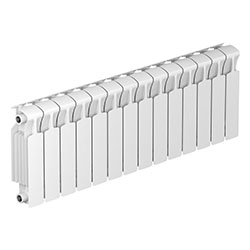 Радиатор биметалл 300х100 14 секций боковое подключение RIFAR MONOLIT