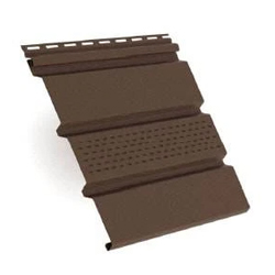 Софит коричневый с перфорацией 3000 х 280 мм Fine ber сайдинг