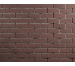 Хауберг плитка фасадная 1000х250 мм Обоженный кирпич упаковка 2 м2