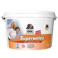 Водно-дисперсионная краска düfa Superweiss D 4 супербелая 10 л
