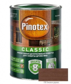Pinotex Classic 1 л Тиковое дерево