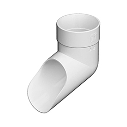 Слив трубы 142/100 мм ПВХ Белый ТЕХНОНИКОЛЬ УЛЬТРА