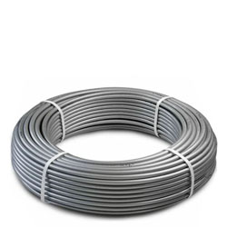 Труба из сшитого полиэтилена 32x4.4 Pro Aqua 50 м Серебристая