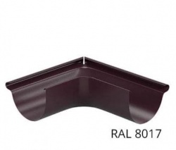 Baufort Водосточка Угол желоба внешний 90 градусов Коричневый