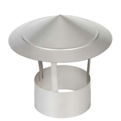 Зонт 1Z (на трубу) 200х0,5х409 мм ФЕНИКС