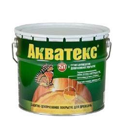 Акватекс грунт-антисептик 2в1 10 л Ваниль