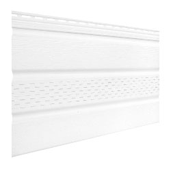 Софит ProfBuild с центральной перфорацией Белый 3000х305 мм