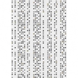 Плитка настенная "Дождь 1" 400х250х8 мм Светлая