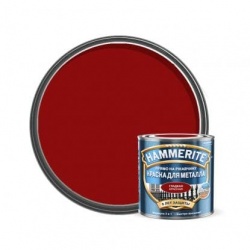 Hammerite гладкая глянцевая Красная 0,25 л