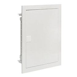  Щит слаботочный встраиваемый Nova 2 габарит пластиковая дверь IP41 мультимедийный EKF