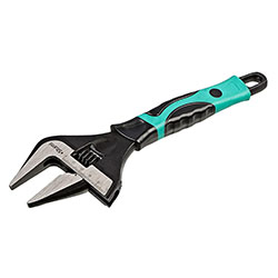 Ключ разводной 250 мм усиленные тонкие губки ПРОМО Sturm