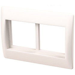 Рамка и суппорт для кабель-канала Праймер на 4 модуля IEK