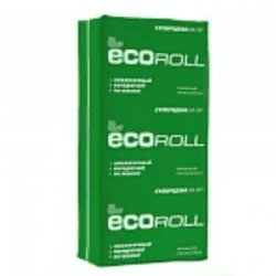 Утеплитель Кнауф ЭКОРОЛЛ 1230х610х100 мм 8 плит 6,1 м2 плотность 12,5 кг/м3