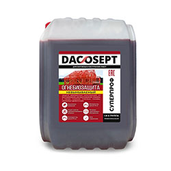 Огнебиозащита Суперпроф Гранат 10 кг DACOSEPT