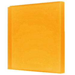 Монолитный поликарбонат 3050х2050х2мм Бронза йод