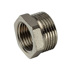 Футорка НВ 3/4'х1/2' никелированная STOUT