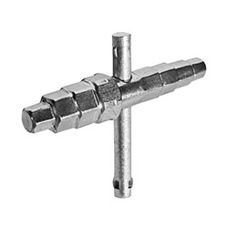 Ключ шестигранный для фитингов и разъемных соединений американка 12-24 мм STOUT