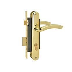 Замок врезной № 23-85 К золото Нора-М