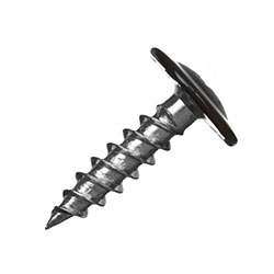 Саморез с пресс-шайбой 4.2х19 мм острый RAL7024 Темно-серый