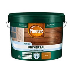 Пропитка 2 в 1 Pinotex UNIVERSAL Орегон 9 л