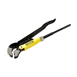 Ключ трубный рычажный № 1 1" литой L 300 мм 45° HANSKONNER