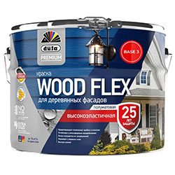 Краска для фасадов база BC прозрачный 8,1 л DUFA Premium Wood Flex