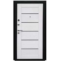 Дверь Форпост Эверест Царга Б 860х2050 правая с цилиндрическим замком и дверной фурнитурой