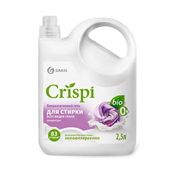 Гель-концентрат для стирки всех видов вещей CRISPI 2,5 л GRASS