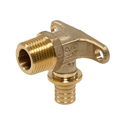 Уголок с креплением НР 16 х 1/2 аксиальный REHAU