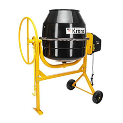 Бетономешалка KR-160 700 Вт 160 л чугунный венец KRANZ