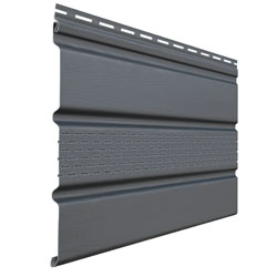 Софит T4 частично перфорированный Grand Line 3000х303 мм Графит