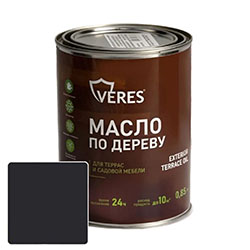Масло по дереву 0,85 л Графит Exterior Terrase Oil VERES
