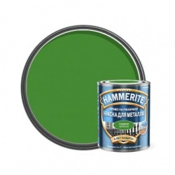 Hammerite гладкая глянцевая  Зеленая  0,75 л