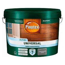 Пинотекс универсал 2в1 скандинавский серый 9 л