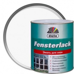 Эмаль Düfa Fensterlack для окон 2,5 л