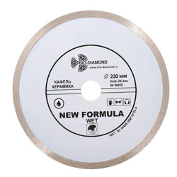Алмазный диск Trio Diamond New Formula Wet 230х25,4 мм