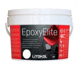 Литокол ЭпоксиЭлит 2 кг эпоксидная затирка E.01 зефир