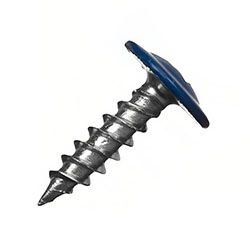 Саморез с пресс-шайбой 4.2х19 мм острый RAL5005 Синий