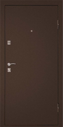 Дверь комфорт К В 860х2050 мм правая венге с цилиндрическим замком и дверной ручкой