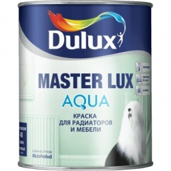 Краска Dulux Master Lux Aqua 40 для мебели и радиаторов 1 л