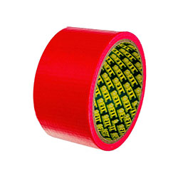 Лента клейкая армированная Красная 48 мм 10 м FIT Ductape