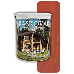 Пропитка для дерева 0,9 л Коралл Kraskovar Eco Lazur