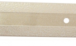 Порог стыковочный АЛ-125 40х1000 мм цвет белый антик