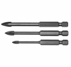 Набор сверл по кафелю и керамике  4/6/8 мм Зубр 29845-H3