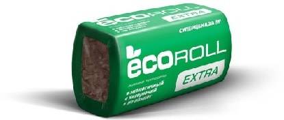 Утеплитель Кнауф ЭКОРОЛЛ ЭКСТРА 1230х610х50 мм 16 плит 12,2 м2 плотность 15 кг/м3